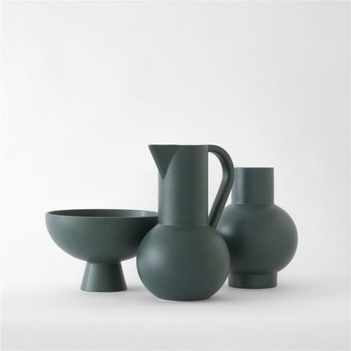 raawii Strøm XL Vase H: 33 cm - Green Gables