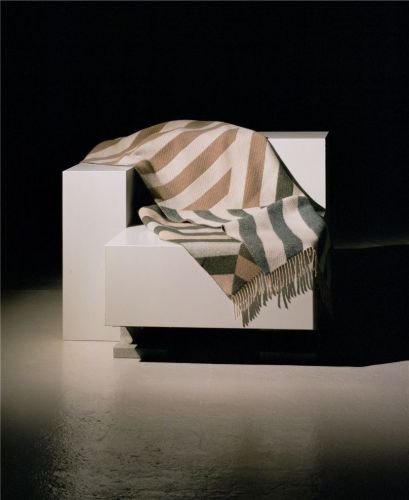 raawii Patch Blanket 150x200 cm - White/Deer/Onyx  