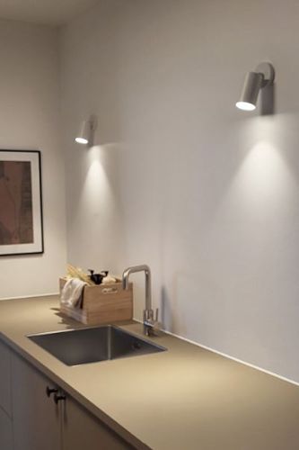 ANTIDARK SpotOn Circle1 Væg/loftlampe Ø: 8 cm - Grib Black