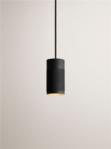 Thorup Copenhagen Patrone Small Pendant H: 12 cm - Black Browned Brass