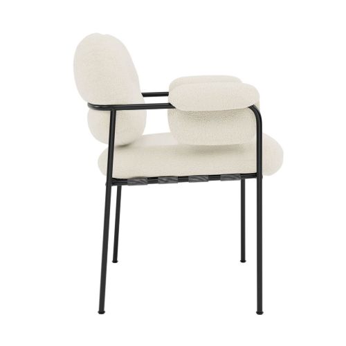 Fogia Bollo Dining Chair H: 79 cm - Beige Karakorum 001 