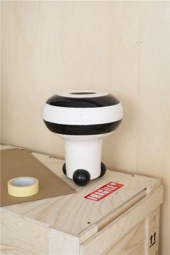 raawii Mushroom Vase H: 31 cm - Sort 