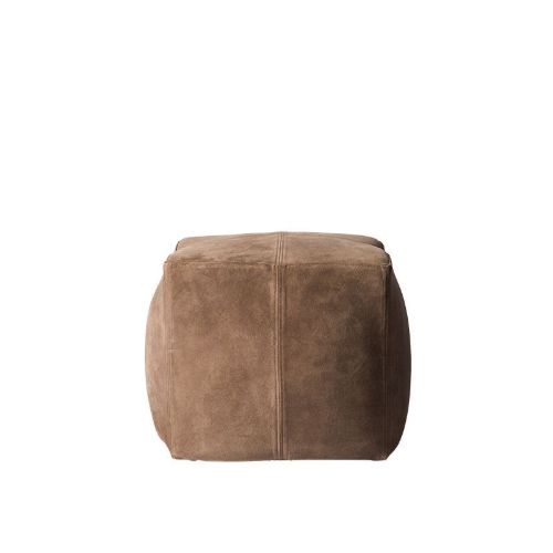 MUUBS Bronx Puf 50x50 cm - Brun 