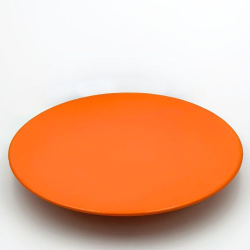 Wolff Nordic Zero Støbejernsfad Ø: 34,5 cm - Støbejern/Orange