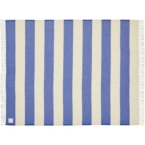 Silkeborg Uldspinderi The Sweater Plaid 130x190 cm - Cobalt 