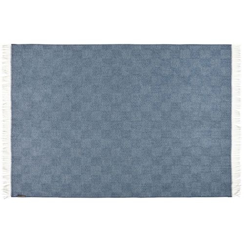 Silkeborg Uldspinderi La Paz Plaid 130x200 cm - Denim Blue