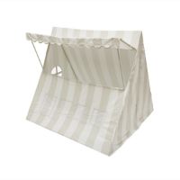 Billede af OYOY Mini Yummy Play Telt 123x138 cm - Beige Striber/Polyester