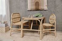 Billede af OYOY Mini Nana Mini Bænk H: 55 cm - Natur Rattan
