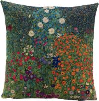 Billede af Poulin Design Gustav Klimt Pude 48x48 cm - Blomsterhave