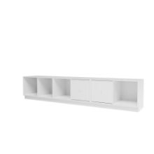 Billede af Montana QS Rest III Bænk 208,2x35,4x38 cm inkl. Sokkel 7 cm - New White