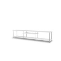 Billede af Montana QS Free 111010 Reol 203,4x41,7x38 cm - New White/Krom