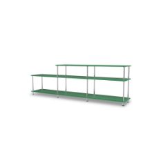 Billede af Montana QS Free 111220 Reol 203,4x64,4x38 cm - Parsley/Krom