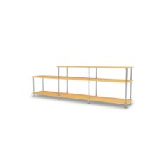 Billede af Montana QS Free 111220 Reol 203,4x64,4x38 cm - Acacia/Krom