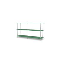 Billede af Montana QS Free 220000 Reol 138,4x75,8x38 cm - Parsley/Krom