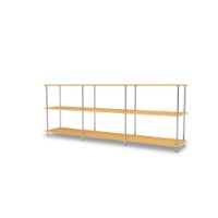 Billede af Montana QS Free 222000 Reol 203,4x75,8x38 cm - Acacia/Krom