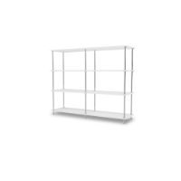 Billede af Montana QS Free 330000 Reol 109,9x73,4x38 cm - New White/Krom