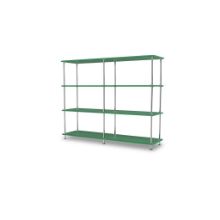 Billede af Montana QS Free 330000 Reol 109,9x73,4x38 cm - Parsley/Krom