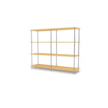 Billede af Montana QS Free 330000 Reol 109,9x73,4x38 cm - Acacia/Krom