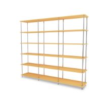 Billede af Montana QS Free 555000 Reol 203,4x178,1x38 cm - Acacia/Krom