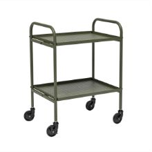 Billede af OYOY Maki Trolley 70x37,5 cm - Stål/Olive 