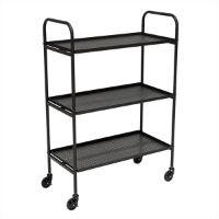 Billede af OYOY Maki Trolley Stor 110x37,5 cm - Stål/Sort 
 