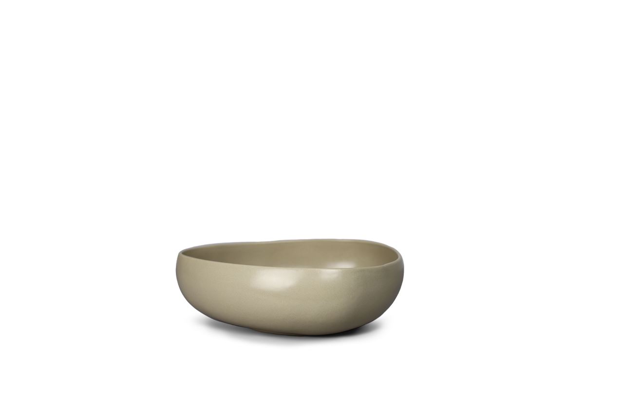 Billede af Ro Collection Signature Bowl X-Large Ø: 30 cm - Stentøj/Soft Sand