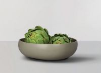 Billede af Ro Collection Signature Bowl X-Large Ø: 30 cm - Stentøj/Pale Green