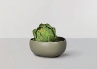 Billede af Ro Collection Signature Bowl Medium Ø: 18 cm - Stentøj/Pale Green