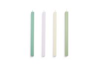 Billede af HAY Square Candle Set of 4 pcs H: 24 cm - Fresh