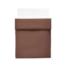 Billede af HAY Outline Duvet Cover 140x200 cm - Milk Chocolate