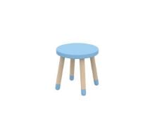 Billede af Flexa Dots Stool Ø: 30x30 cm - Blue Skies