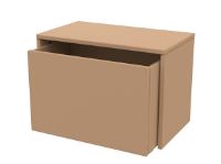 Billede af Flexa Dots Storage Bench Box 60x42 - Latte