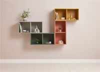 Billede af Flexa Roomie Wall Hanging Bookcase 72x34,5 cm - Blushing Pink