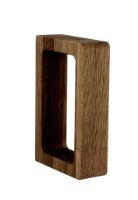 Billede af Andersen Furniture Towel Grip 13,5x9 cm - Mørk Mat Lakeret Aske