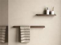 Billede af Andersen Furniture Towel Rack, Single - 73,5x7,5 cm - Mørk Mat Lakeret Aske