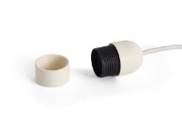 Billede af HAY Common Table Cord Set - Clay White