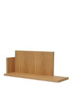 Billede af Ferm Living Stagger Shelf Low 40x15,5 cm - Oiled Oak