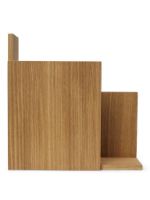 Billede af Ferm Living Stagger Shelf Square 30x30 cm - Oiled Oak