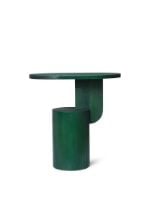 Billede af Ferm Living Insert Side Table 34x49 cm  - Myrtle Green Stained