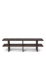 Billede af Ferm living Kona Bench B: 138 cm - Dark Stained