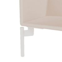 Billede af Montana MB126 Ben til reolmodul 4 stk. H: 12,6 cm - White