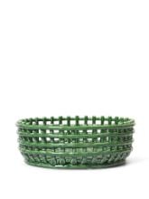 Billede af Ferm Living Ceramic Centrepiece Ø: 29 cm - Emerald Green