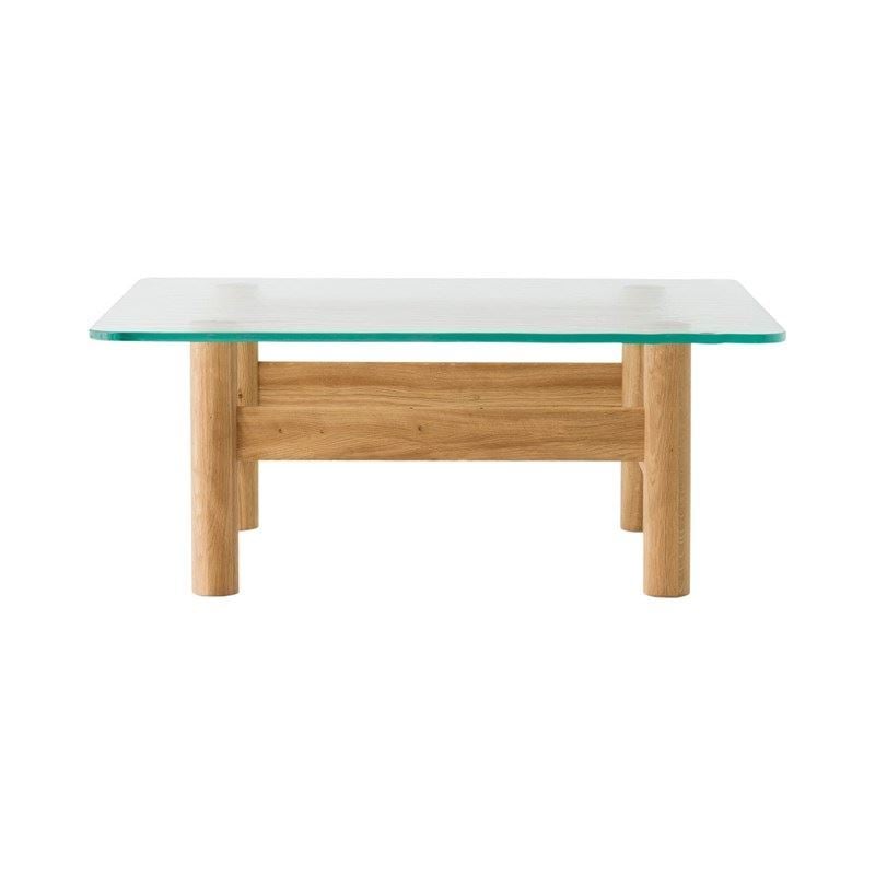 Billede af Audo Copenhagen Brasilia Lounge Table 100x36,5 cm - Natural Oak 