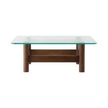 Billede af Audo Copenhagen Brasilia Lounge Table 100x36,5 cm - Dark Stained Oak 