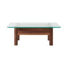 Billede af Audo Copenhagen Brasilia Lounge Table 100x36,5 cm - Walnut