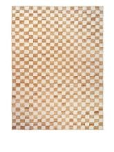 Billede af Ferm Living Check Wool Jute Rug 200x300 - Off-white/Natural