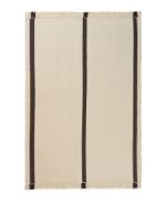 Billede af Ferm Living Calm Kelim Rug 140x200 cm - Off-white/Coffee