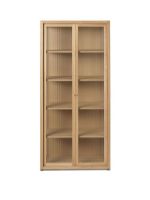 Billede af Ferm Living Reed Vitrine - Natural Oak 