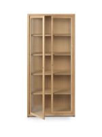 Billede af Ferm Living Reed Vitrine - Natural Oak 