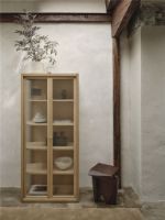 Billede af Ferm Living Reed Vitrine - Natural Oak 